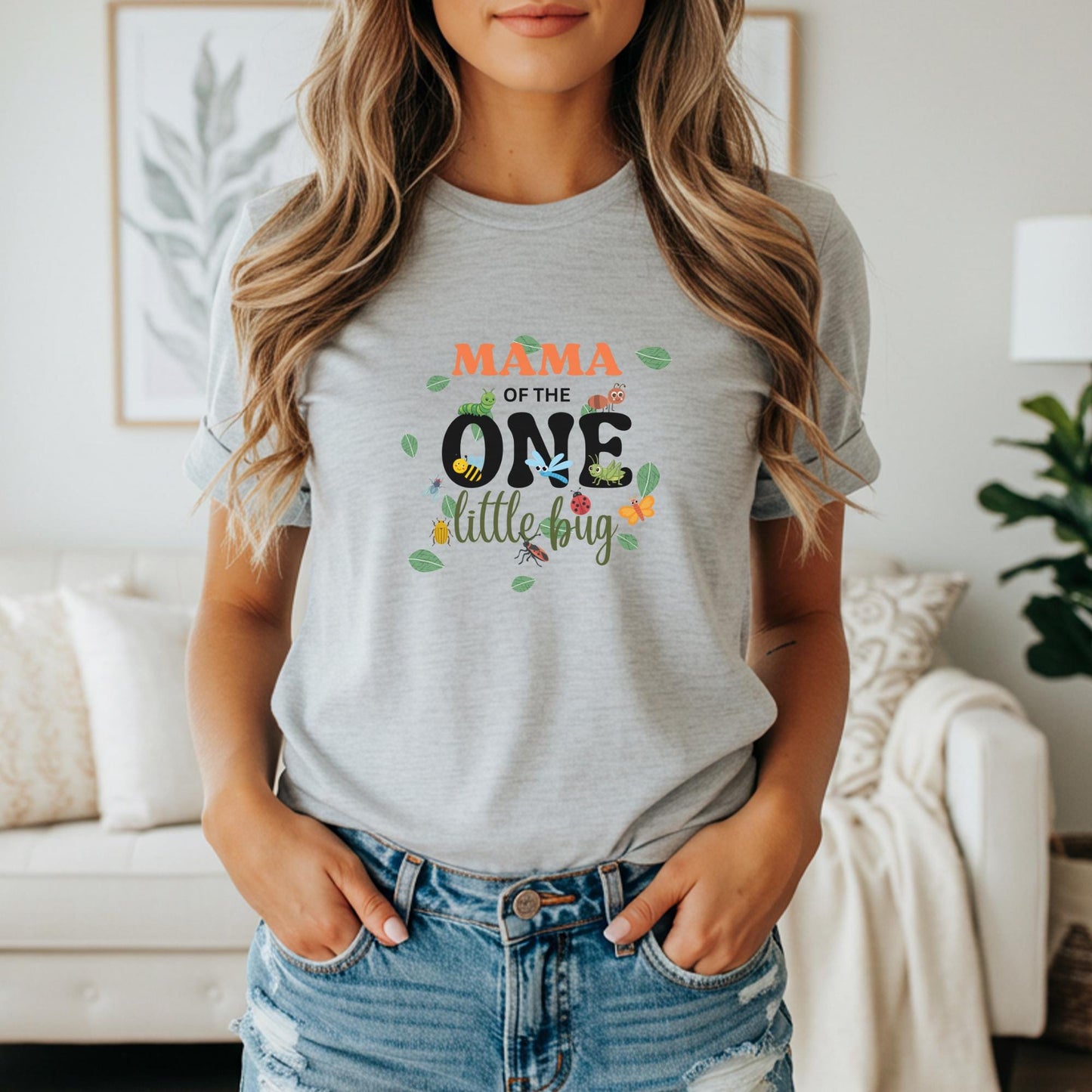 Personalized Insects Theme First Birthday Family Matching Shirts: One Little Bug 1st Birthday Party Outfit