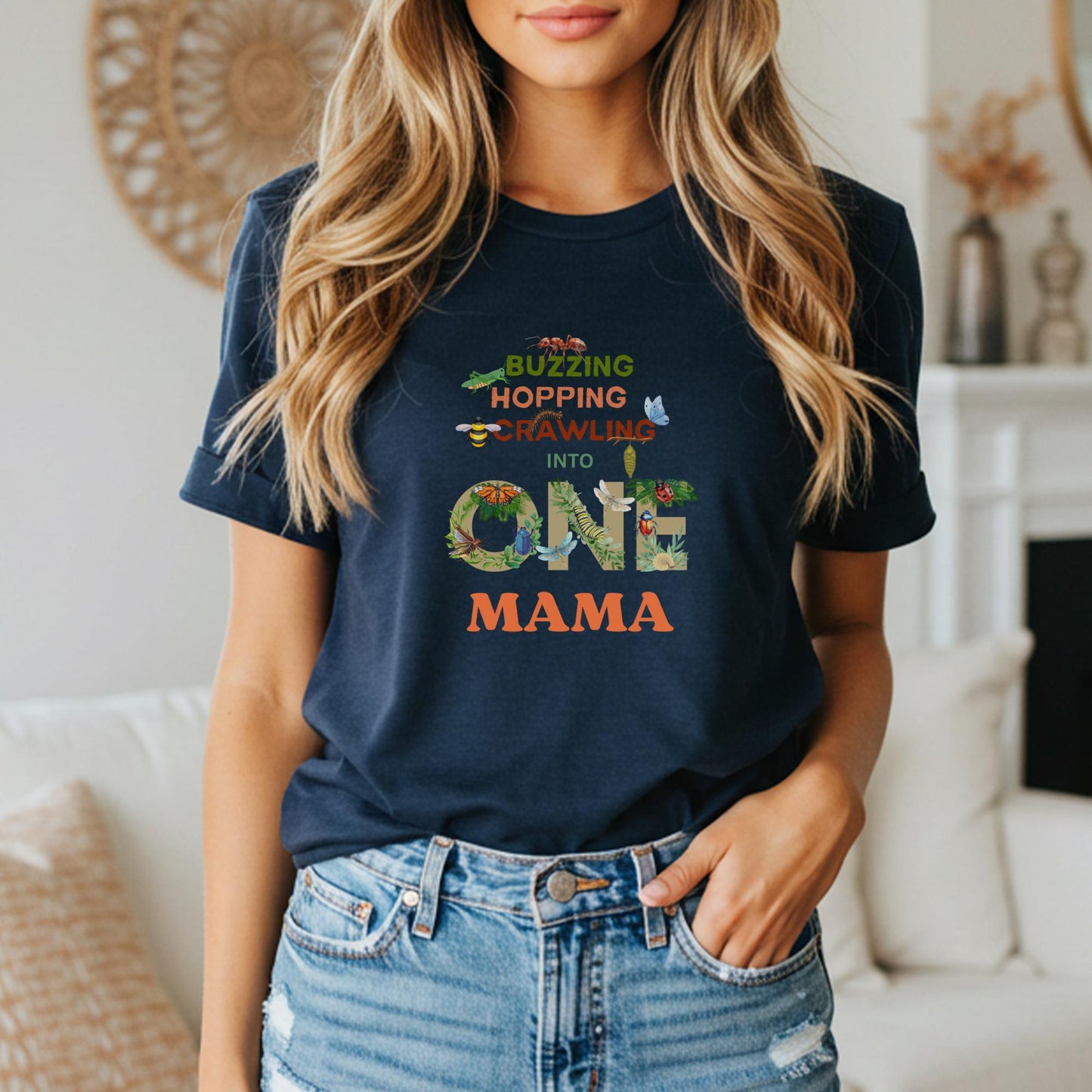 Personalized Insects Theme First Birthday Family Matching Shirts: One Little Bug 1st Birthday Party Outfit