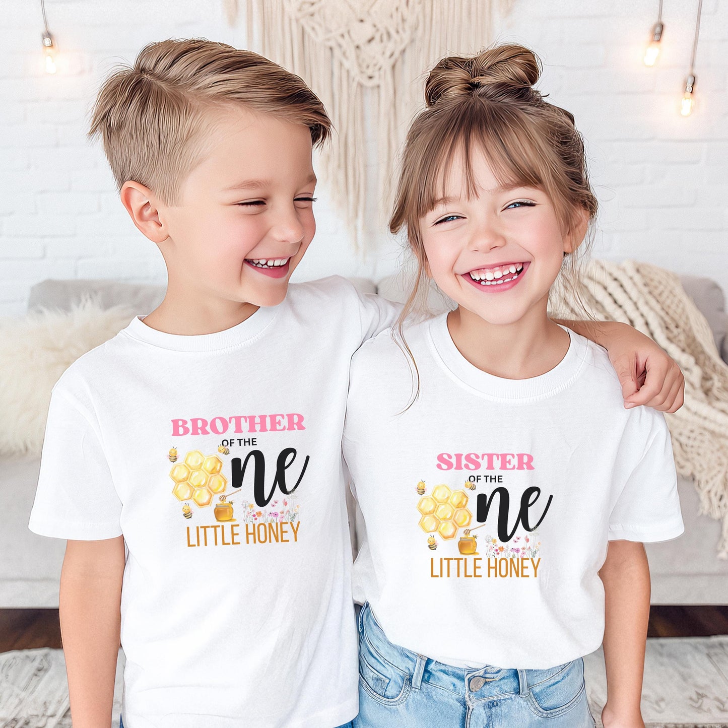 Bee Family Matching First Birthday Shirts: Bumble Bee Themed  1st Bee-Day Party Outfit