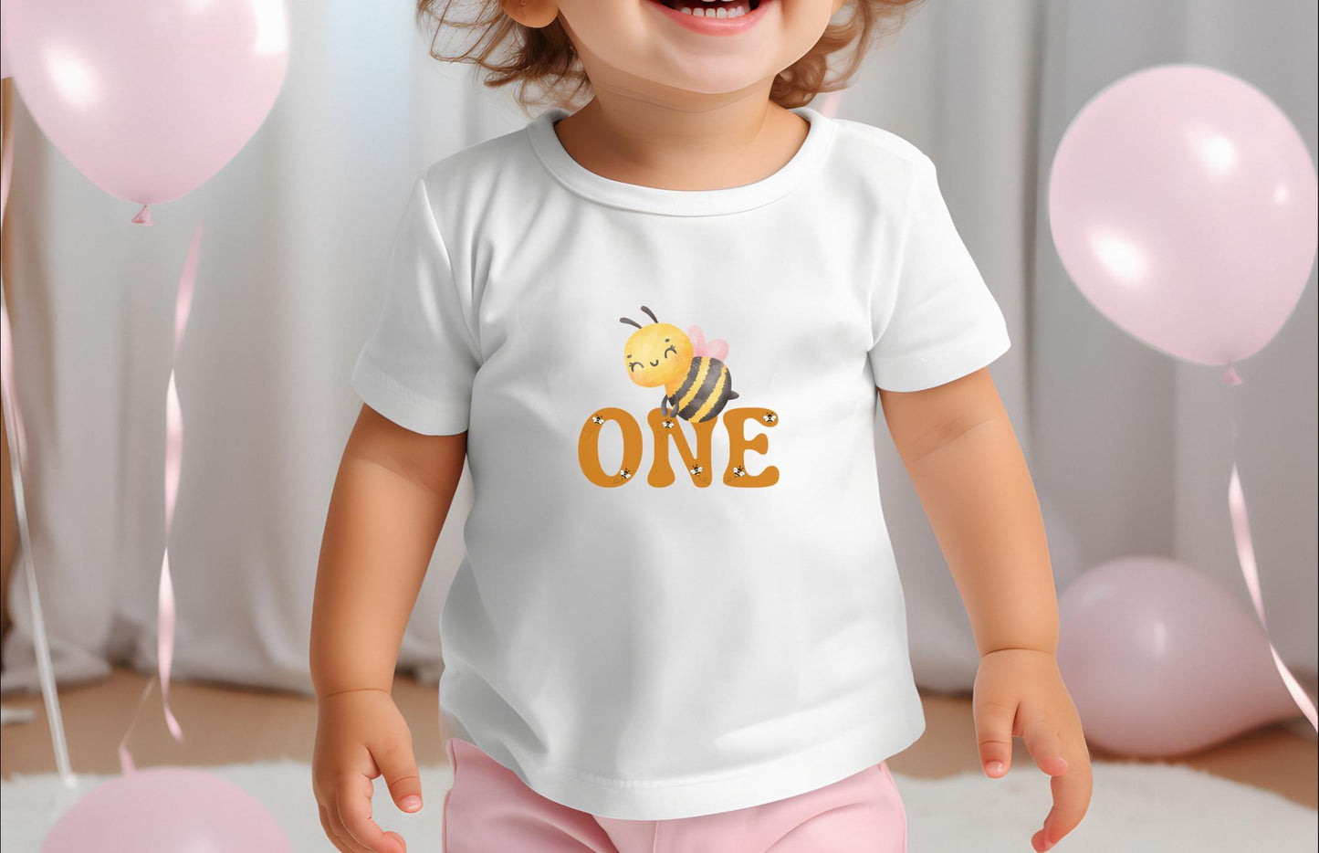 Bee Family Matching First Birthday Shirts: Bumble Bee Themed  1st Bee-Day Party Outfit