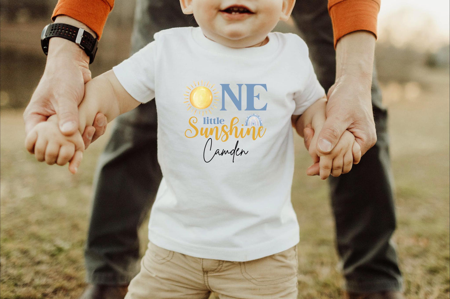 Personalized Little Sunshine First Birthday Shirt | Boy 1st Birthday Outfit | First Trip Around The Sun