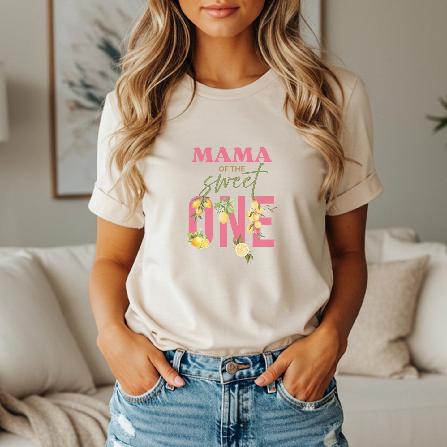 Personalized Lemon First Birthday Matching Family Shirts: Sweet One 1st Birthday Citrus Themed Party Outfit