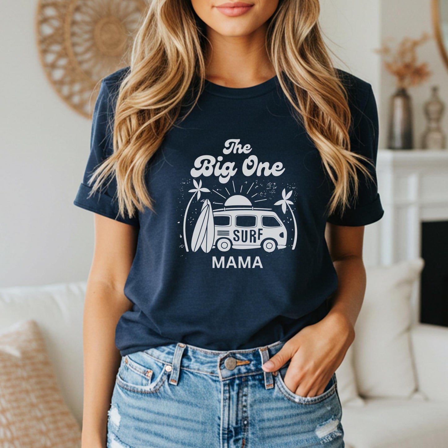 Personalized The Big One First Family Matching Birthday Shirts: Surf 1st Birthday Beach Party Outfit