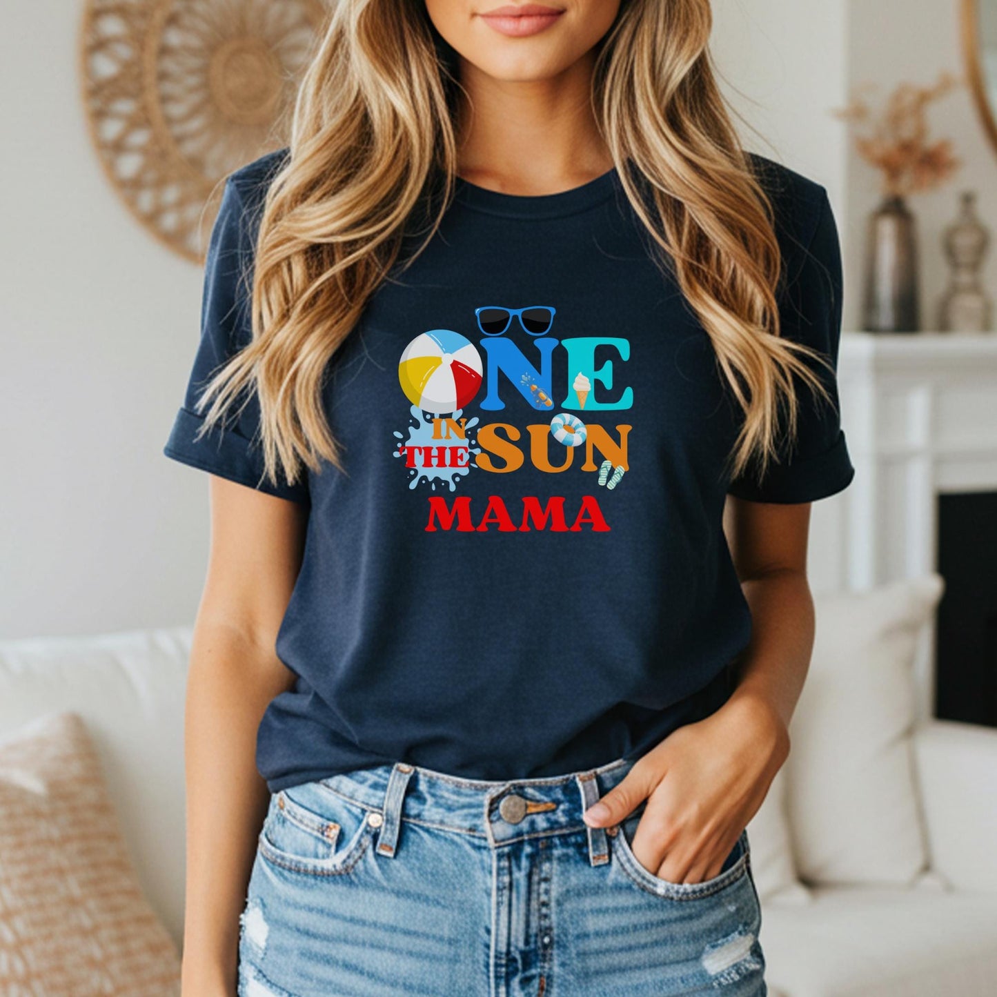 One In The Sun Pool Party Theme Matching Family Birthday Shirts | 1st Birthday Outfit for Baby Girl or Boy | Summer Swimming Pool Birthday