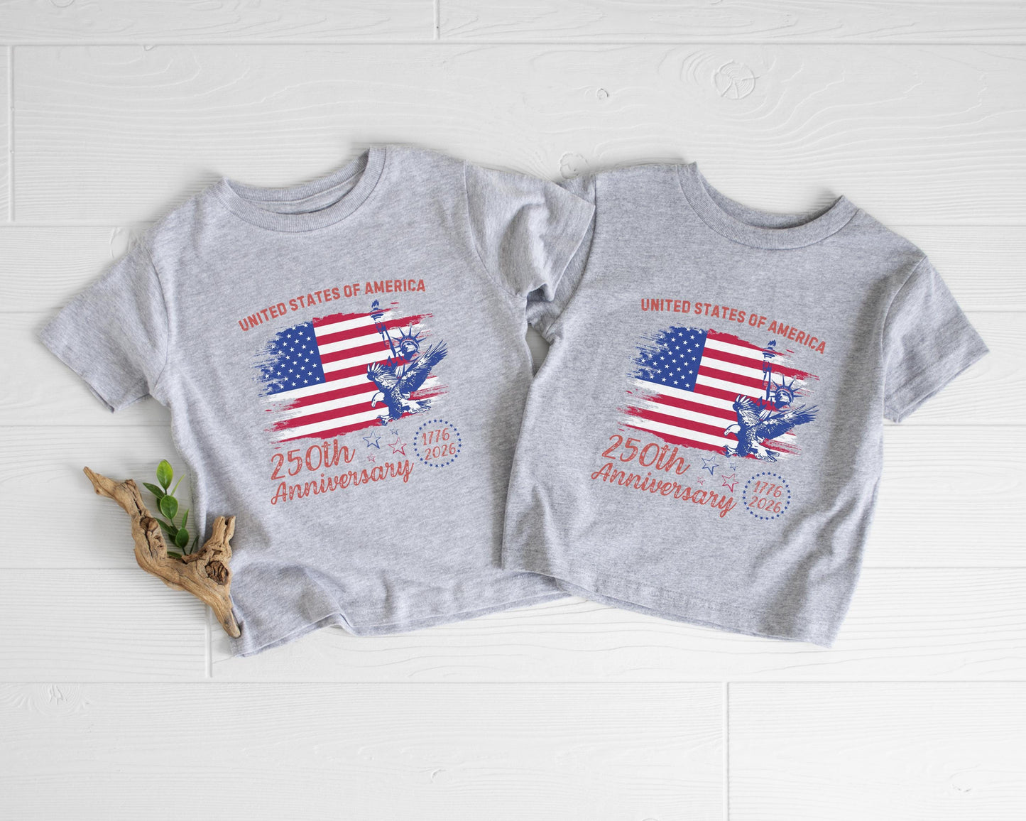 America 250th Anniversary Shirt: Patriotic American Flag July 4th Memorial Day Family Tee