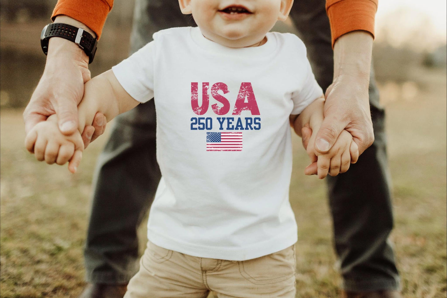 America 250th Anniversary Shirt: Patriotic American Flag July 4th Memorial Day Family Tee