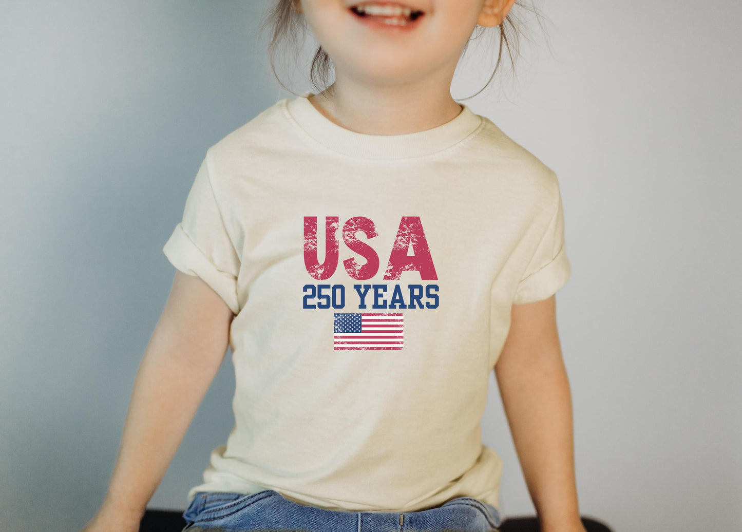America 250th Anniversary Shirt: Patriotic American Flag July 4th Memorial Day Family Tee