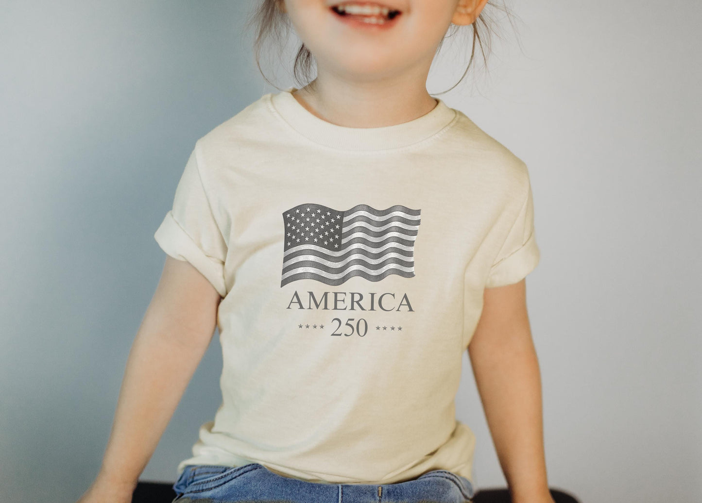 America 250th Anniversary Shirt: Patriotic American Flag July 4th Memorial Day Family Tee