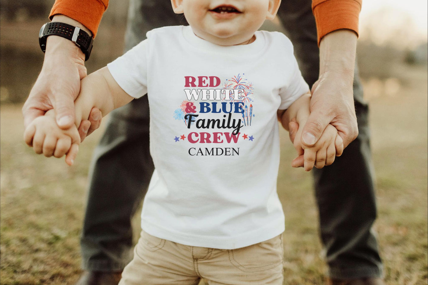4th of July Custom Family Matching Shirts: Personalized Independence Day Celebration American Flag Tees