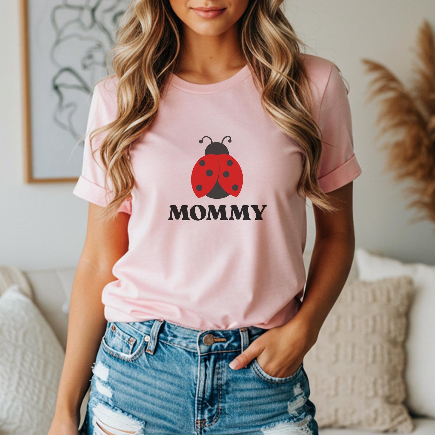 Personalized Ladybug First Birthday Family Matching Shirt: Bug Theme 1st Birthday Party Outfit
