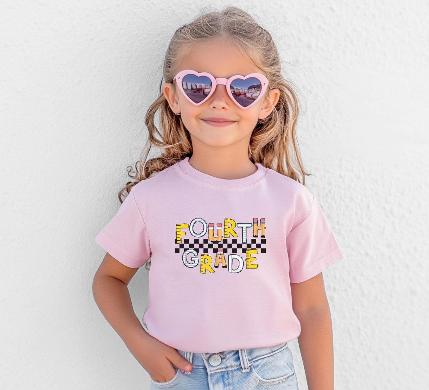Personalized Back to School Shirt: Custom Kindergarten First Second Third Fourth Fifth Grade First Day of School Outfit