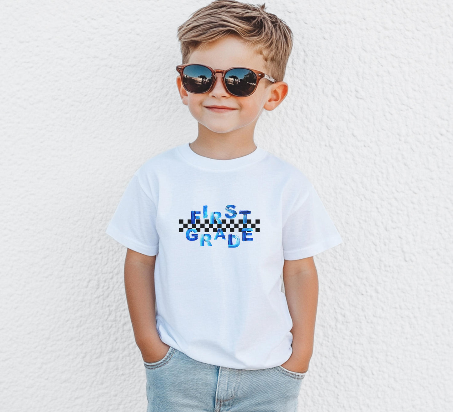 Kids First Grade Shirt: Back to School Outfit, Cotton Tee