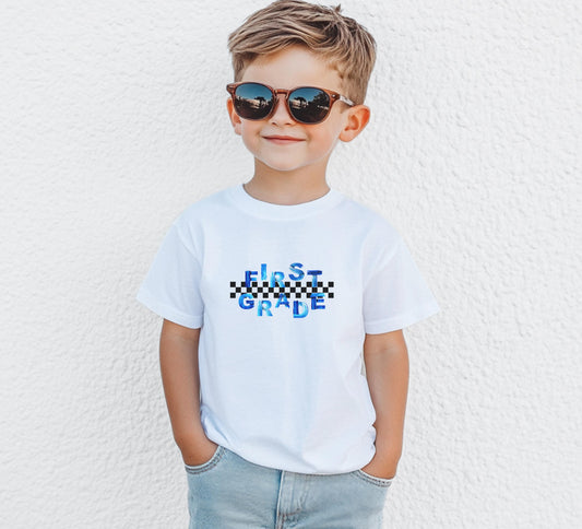 Kids First Grade Shirt: Back to School Outfit, Cotton Tee