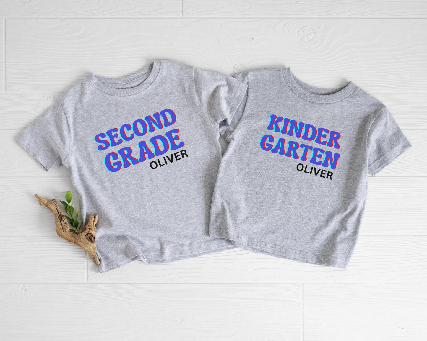 Personalized Kindergarten First Day Shirt: Custom Cotton Tee