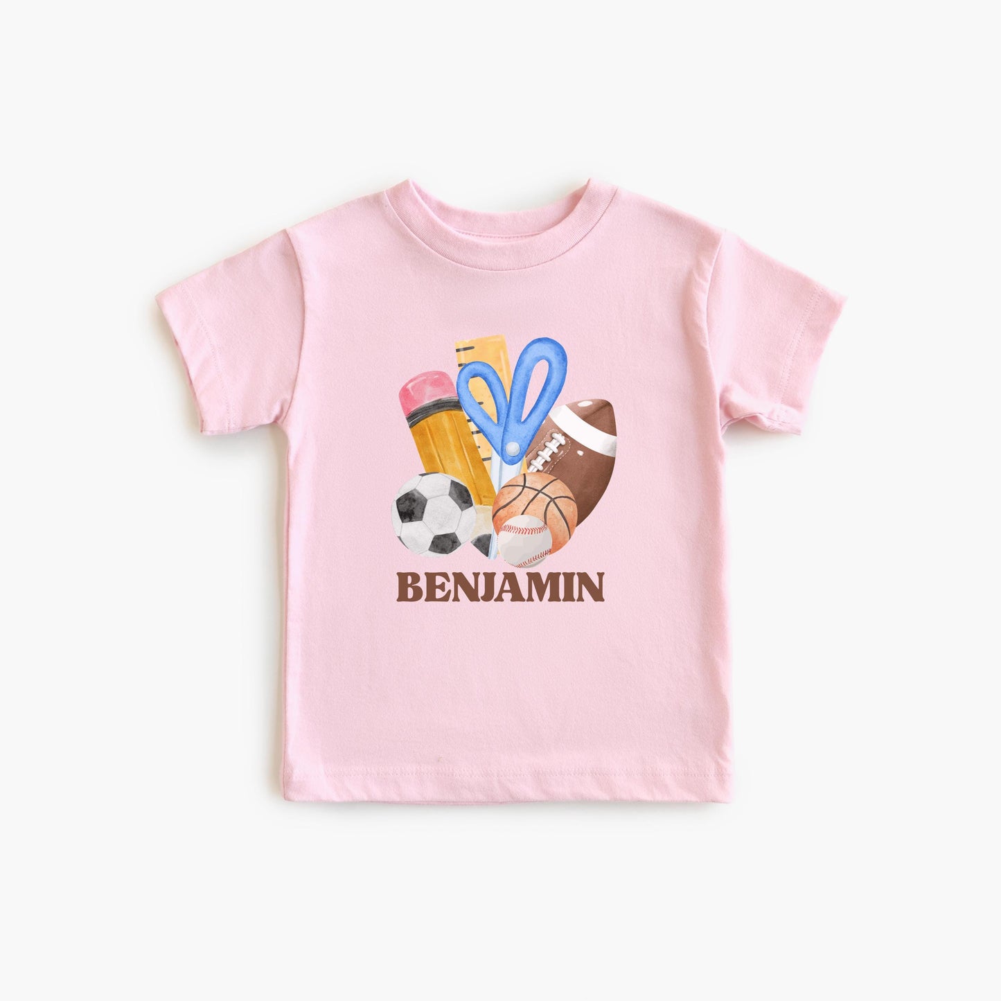Personalized Boys Back to School Shirt: Custom Sports & School Tee