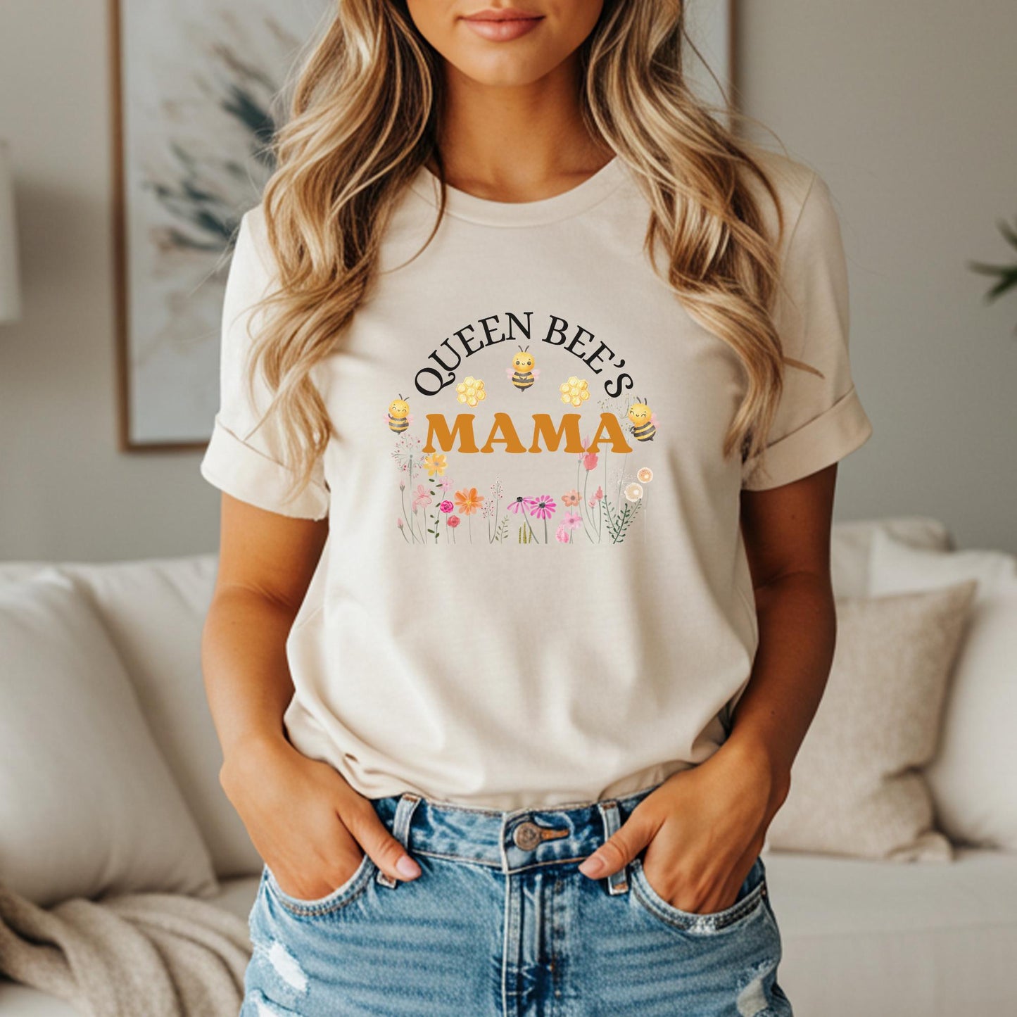 Bee Family Matching First Birthday Shirts: Queen Honey, Bumble Bee Themed  1st Bee-Day Party Outfit