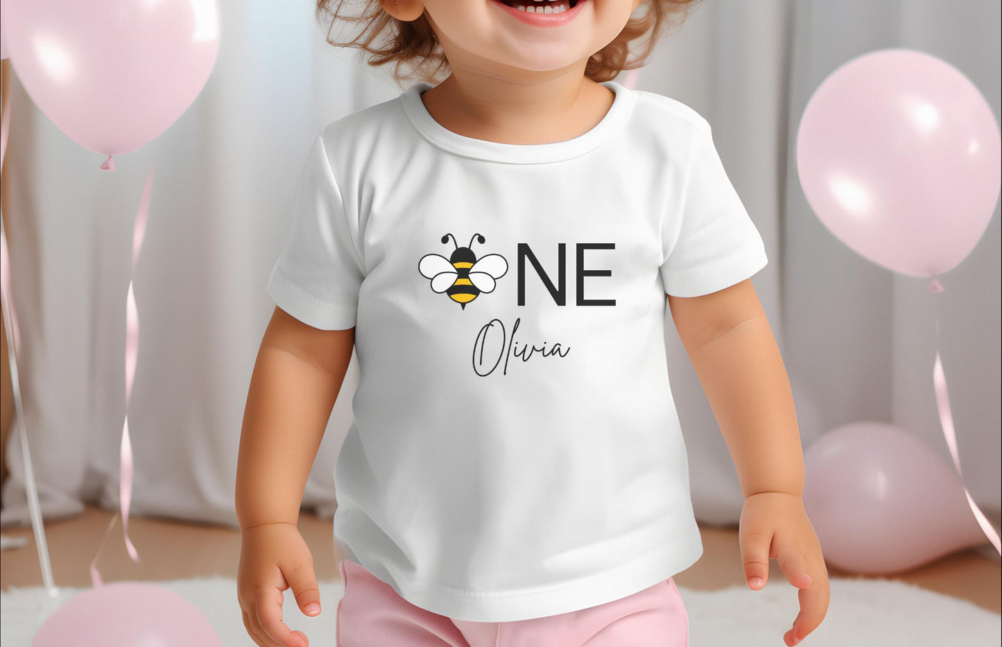 Bee Family Matching First Birthday Shirts: Bumble Bee Themed  1st Bee-Day Party Outfit