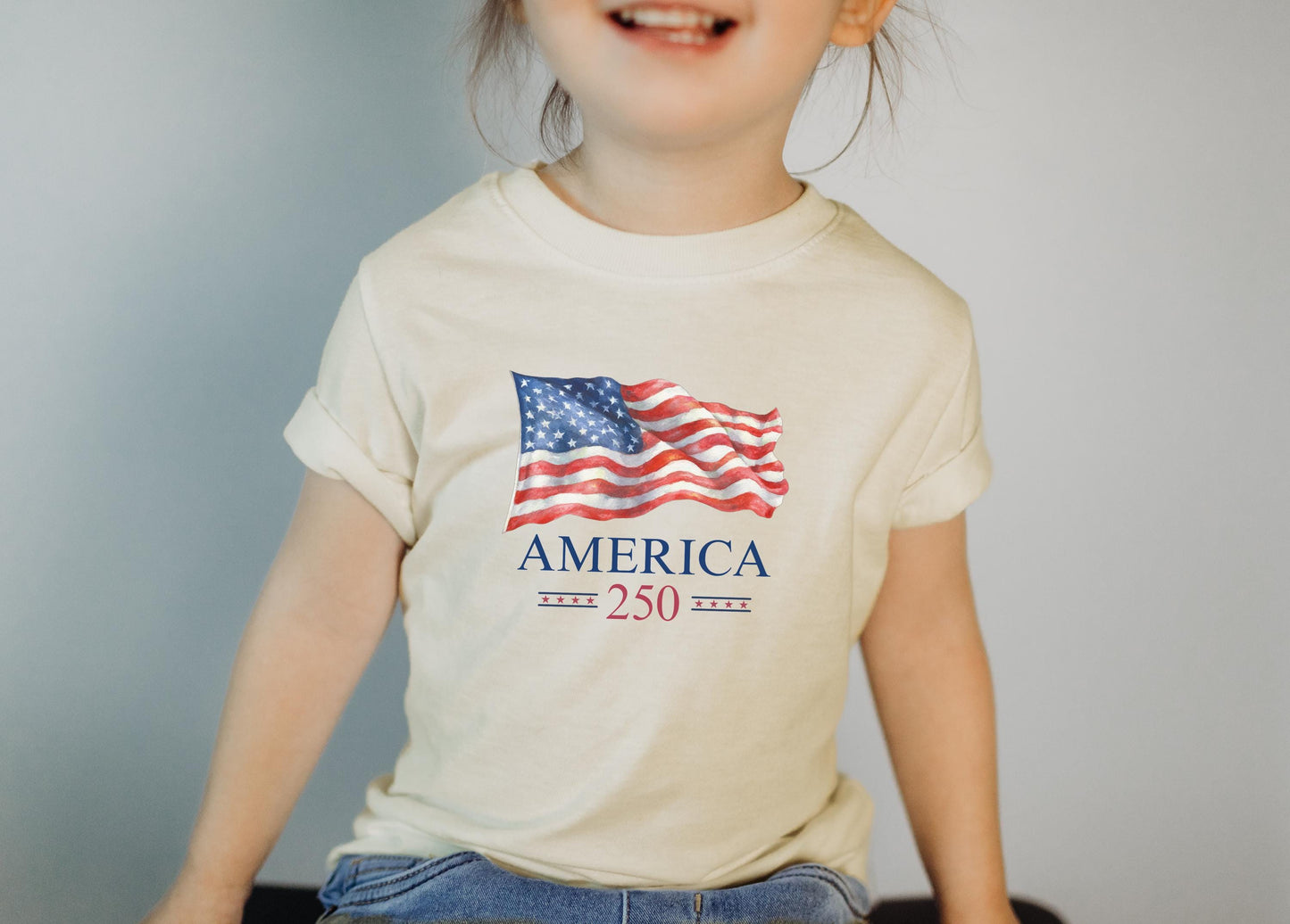 America 250th Anniversary Shirt: Patriotic American Flag July 4th Memorial Day Family Tee