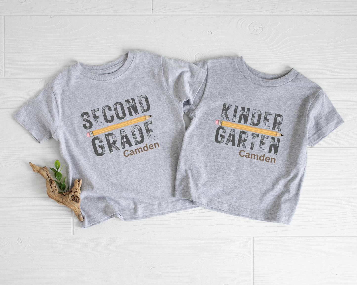 Personalized Third Grade Shirt: Custom Back to School Outfit, First Day Tee