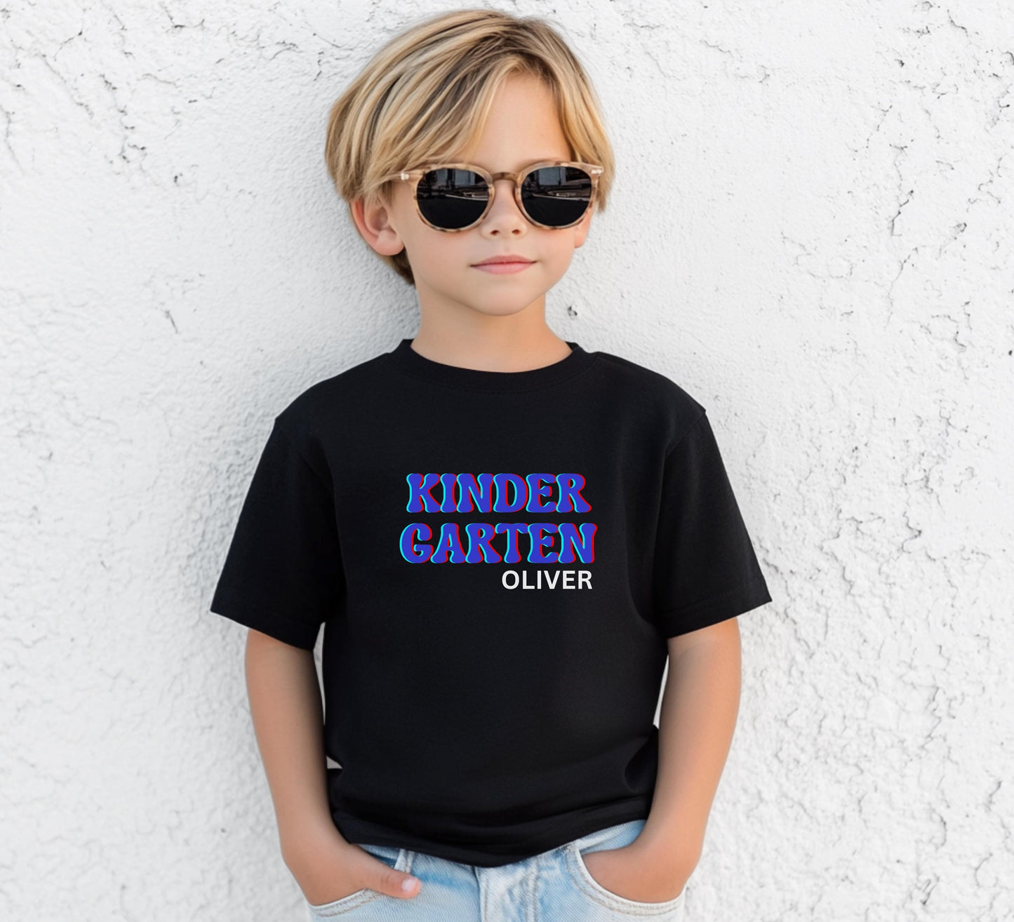Personalized Kindergarten First Day Shirt: Custom Cotton Tee