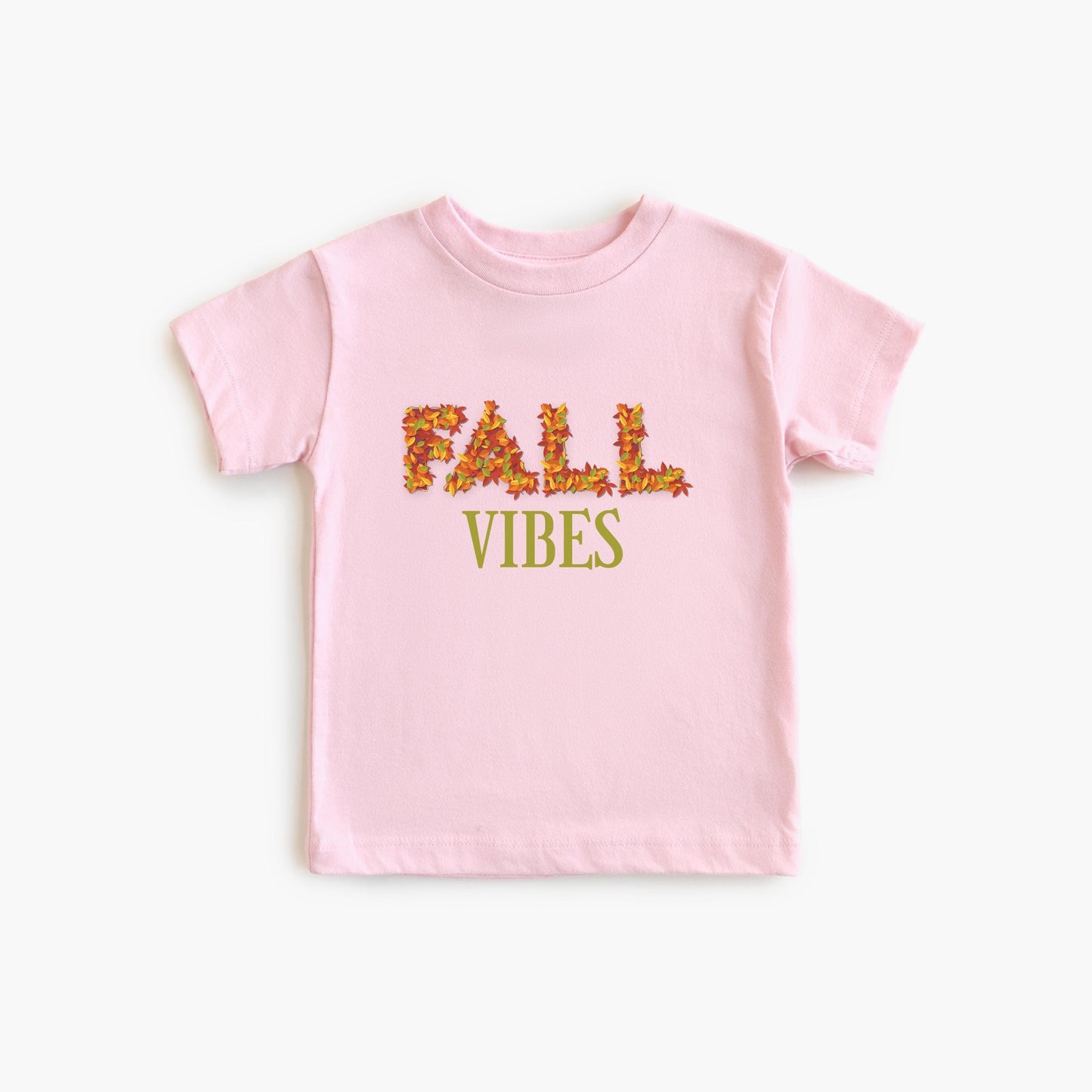 Fall Themed Kids Shirt: Autumn Harvest Cozy Fall Vibes Boys Girls Fall Outfit