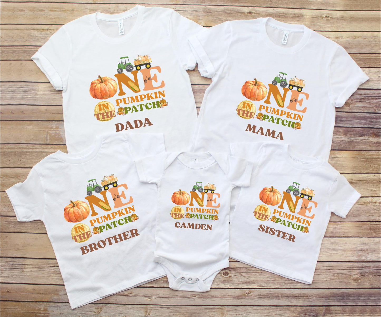 Personalized Pumpkin Patch First Birthday Shirt: Fall Themed 1st Birthday Party Outfit