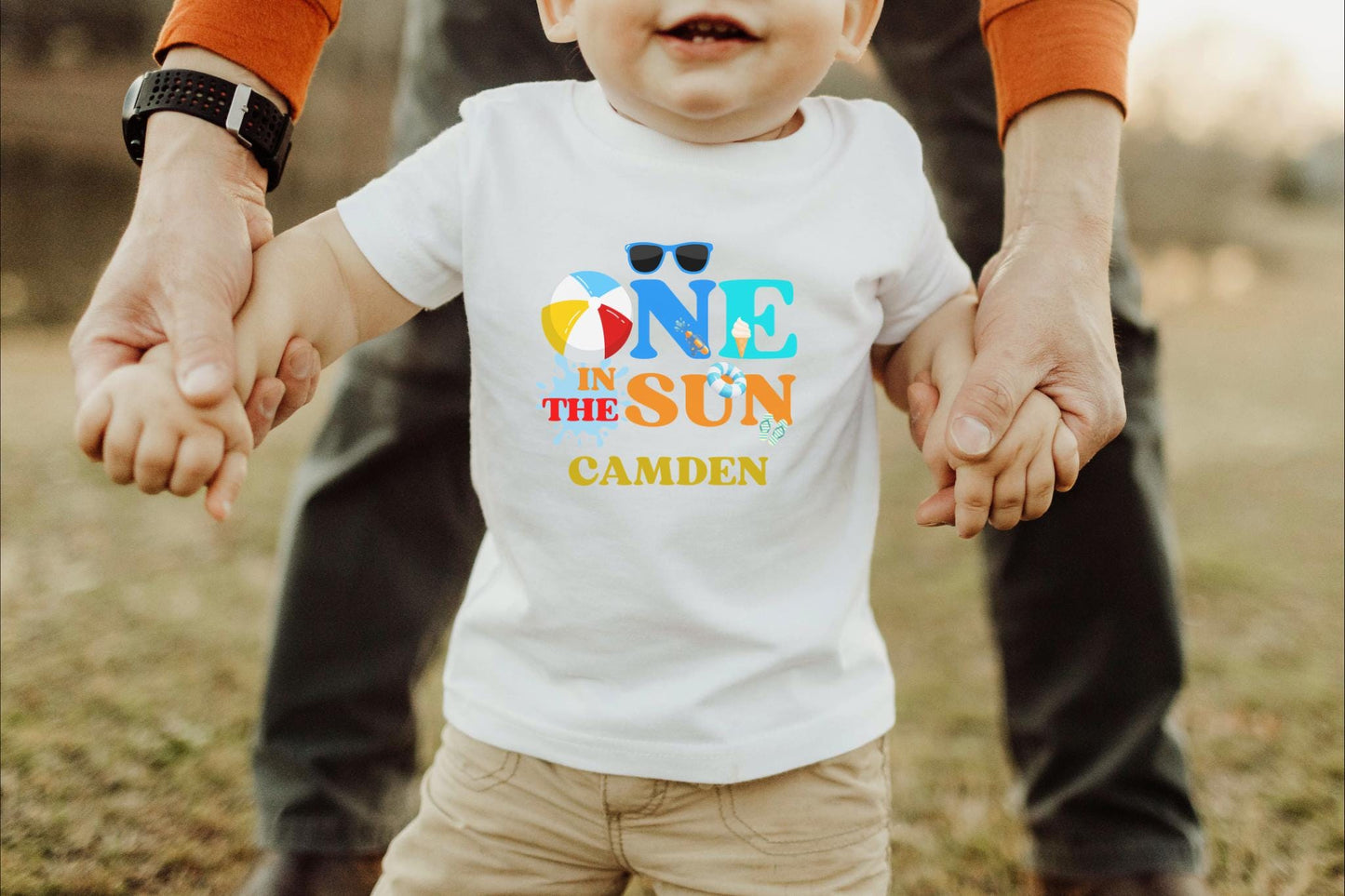 One In The Sun Pool Party Theme Matching Family Birthday Shirts | 1st Birthday Outfit for Baby Girl or Boy | Summer Swimming Pool Birthday