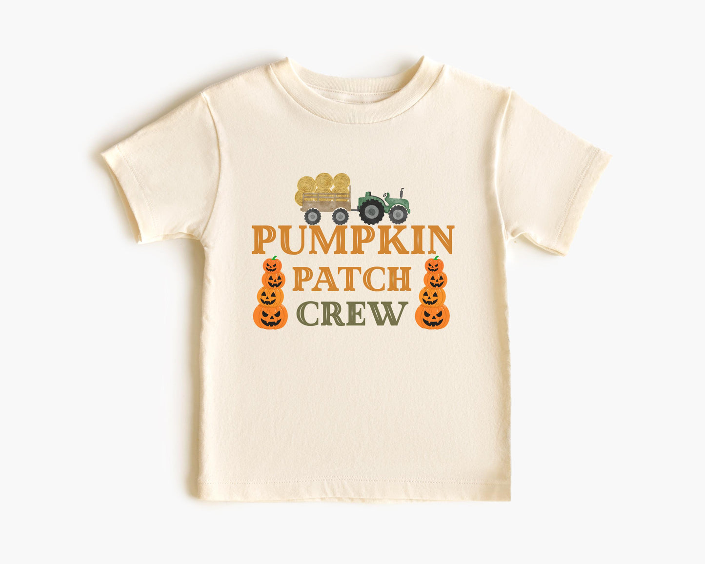 Custom Family Pumpkin Patch Crew Shirt: Kids Toddler Youth Adults Fall Pumpkin Picking Outfit
