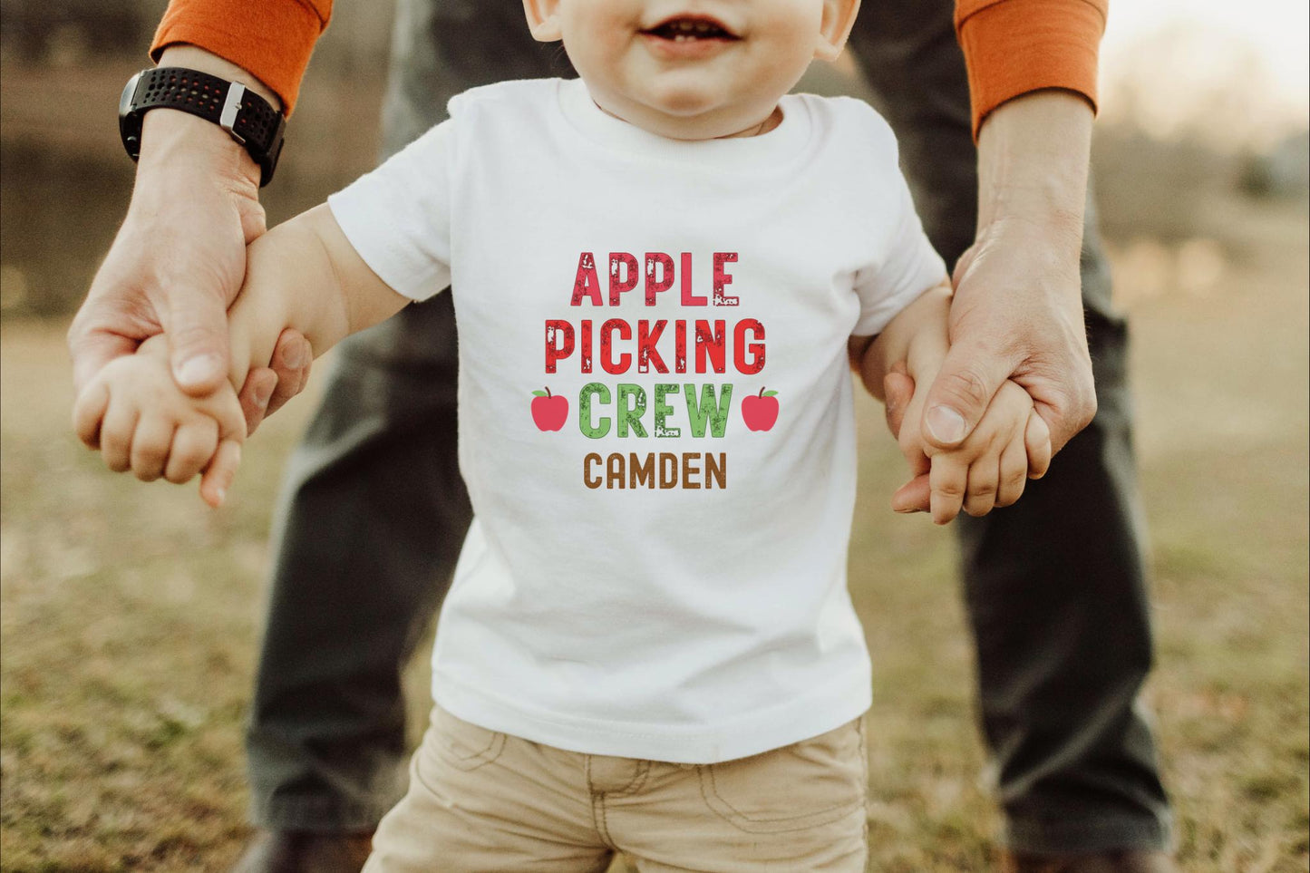 Personalized Apple Picking Crew Family Shirt: Custom Fall Orchard Tee