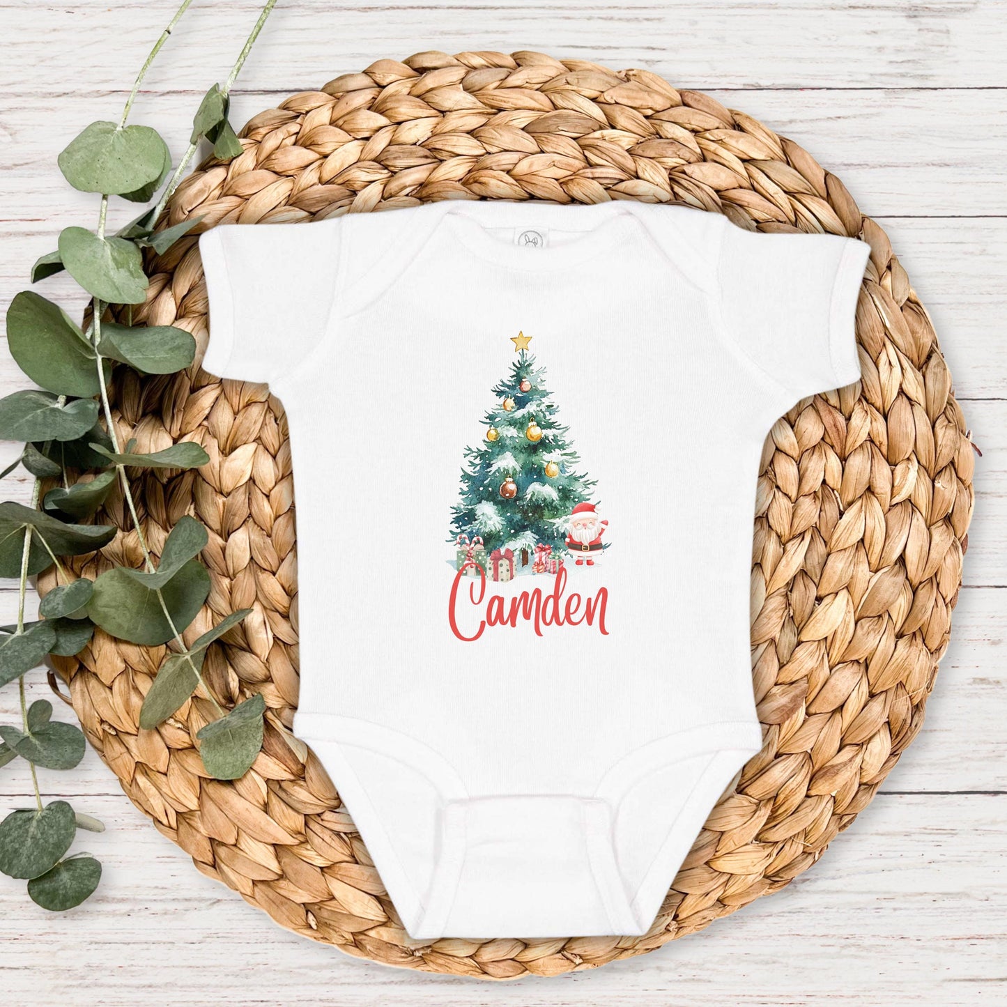 Kids Christmas Tree Shirt: Festive Holiday Party Tee