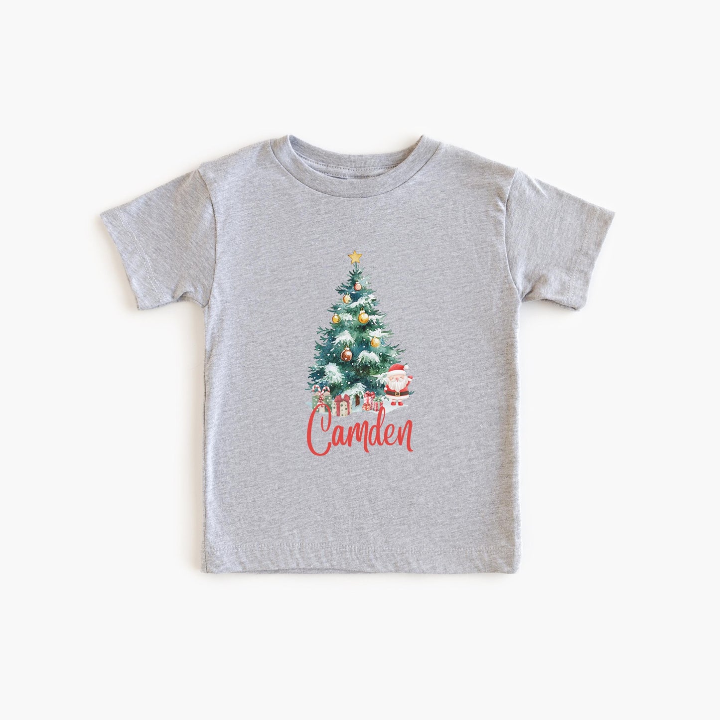 Kids Christmas Tree Shirt: Festive Holiday Party Tee