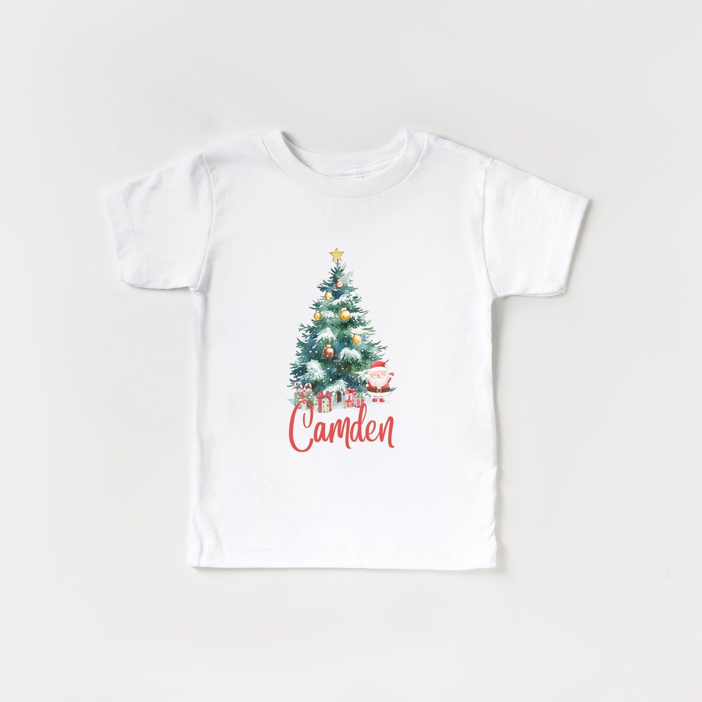 Kids Christmas Tree Shirt: Festive Holiday Party Tee