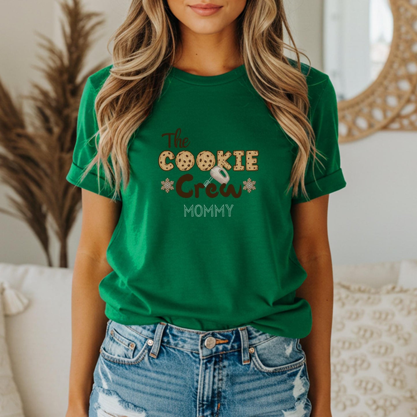 Christmas Cookie Crew Family Matching Shirt: Holidays Baking Crew Tee