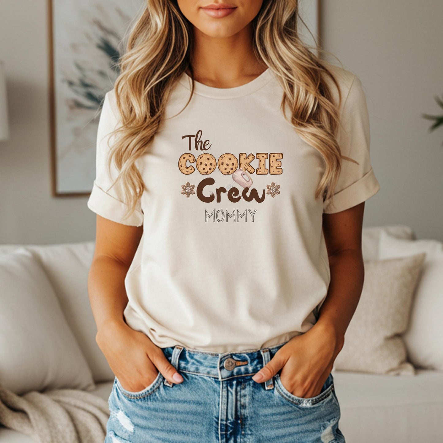 Christmas Cookie Crew Family Matching Shirt: Holidays Baking Crew Tee