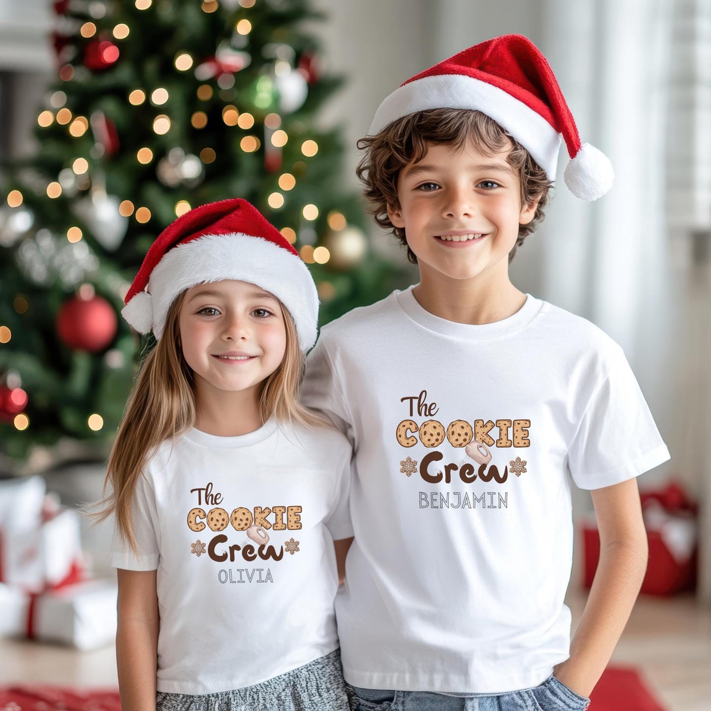 Christmas Cookie Crew Family Matching Shirt: Holidays Baking Crew Tee