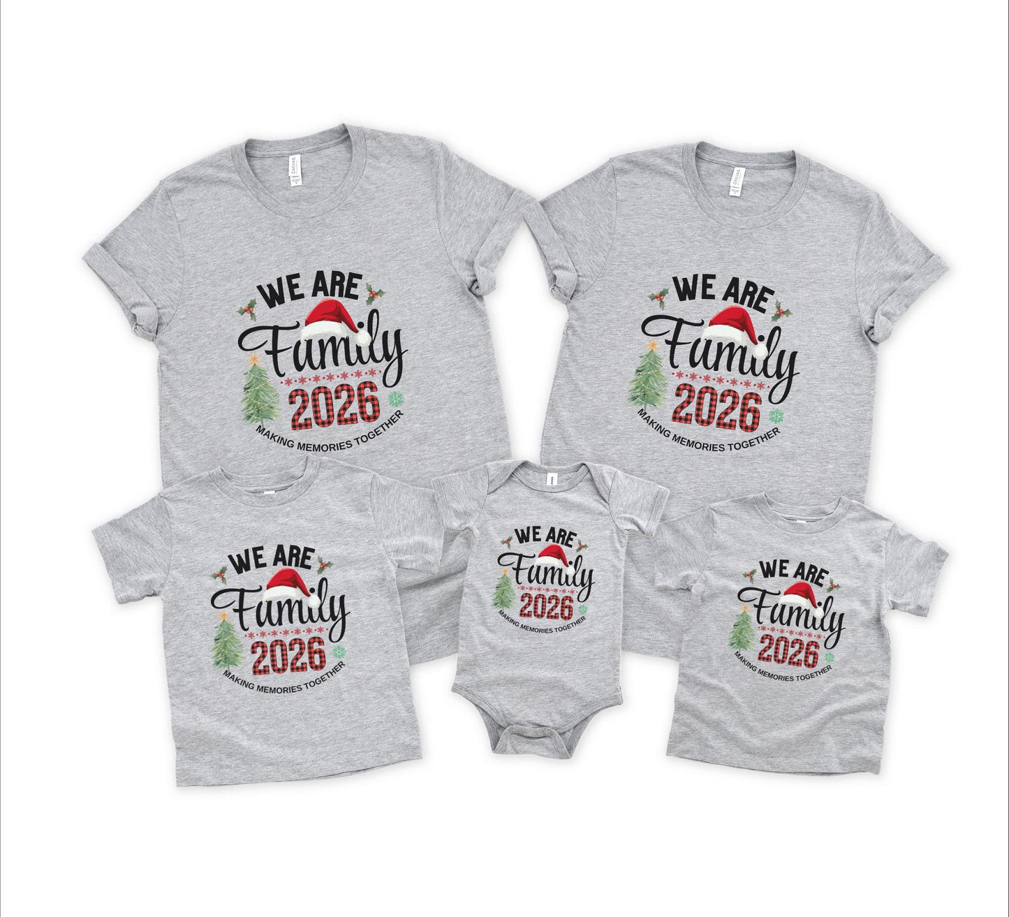 Family Christmas 2026 Making Memories Together Shirt: Holiday Party Tees