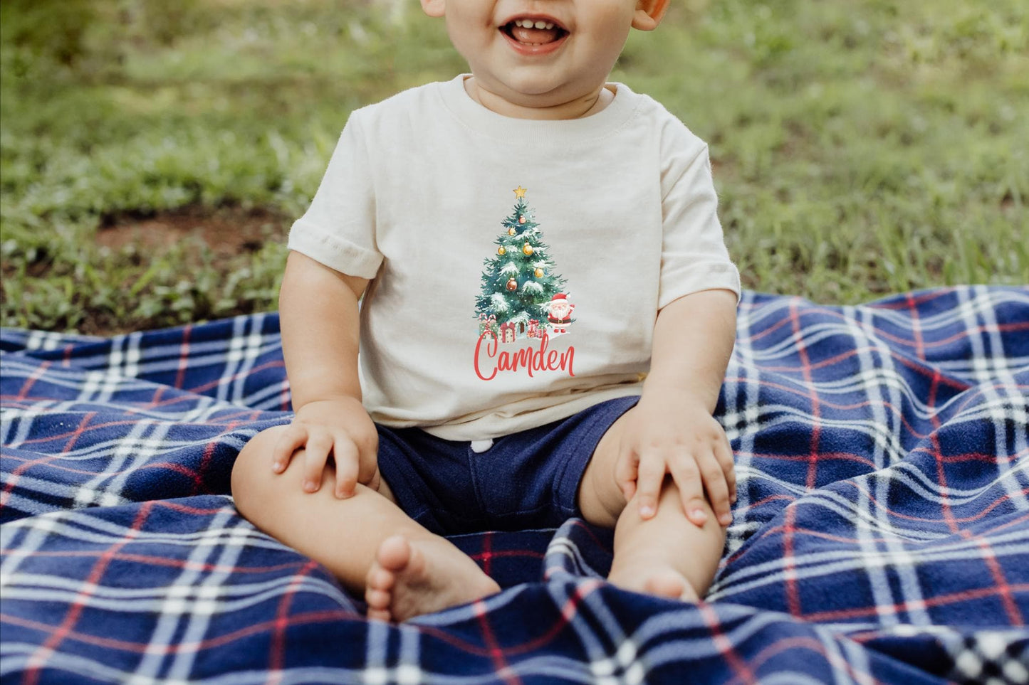 Kids Christmas Tree Shirt: Festive Holiday Party Tee
