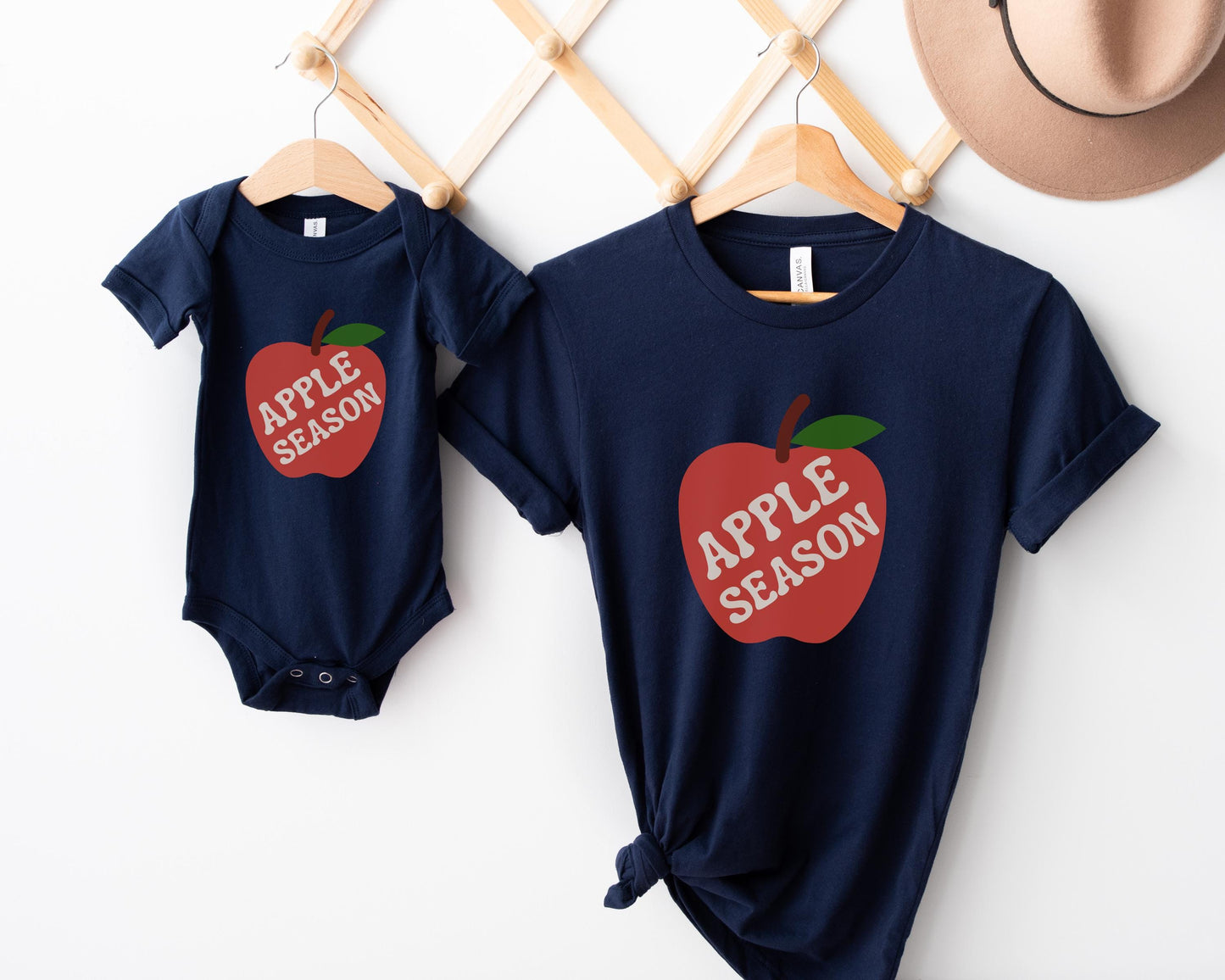 Apple Season Matching Family Shirts: Fall Apple Picking Outfit
