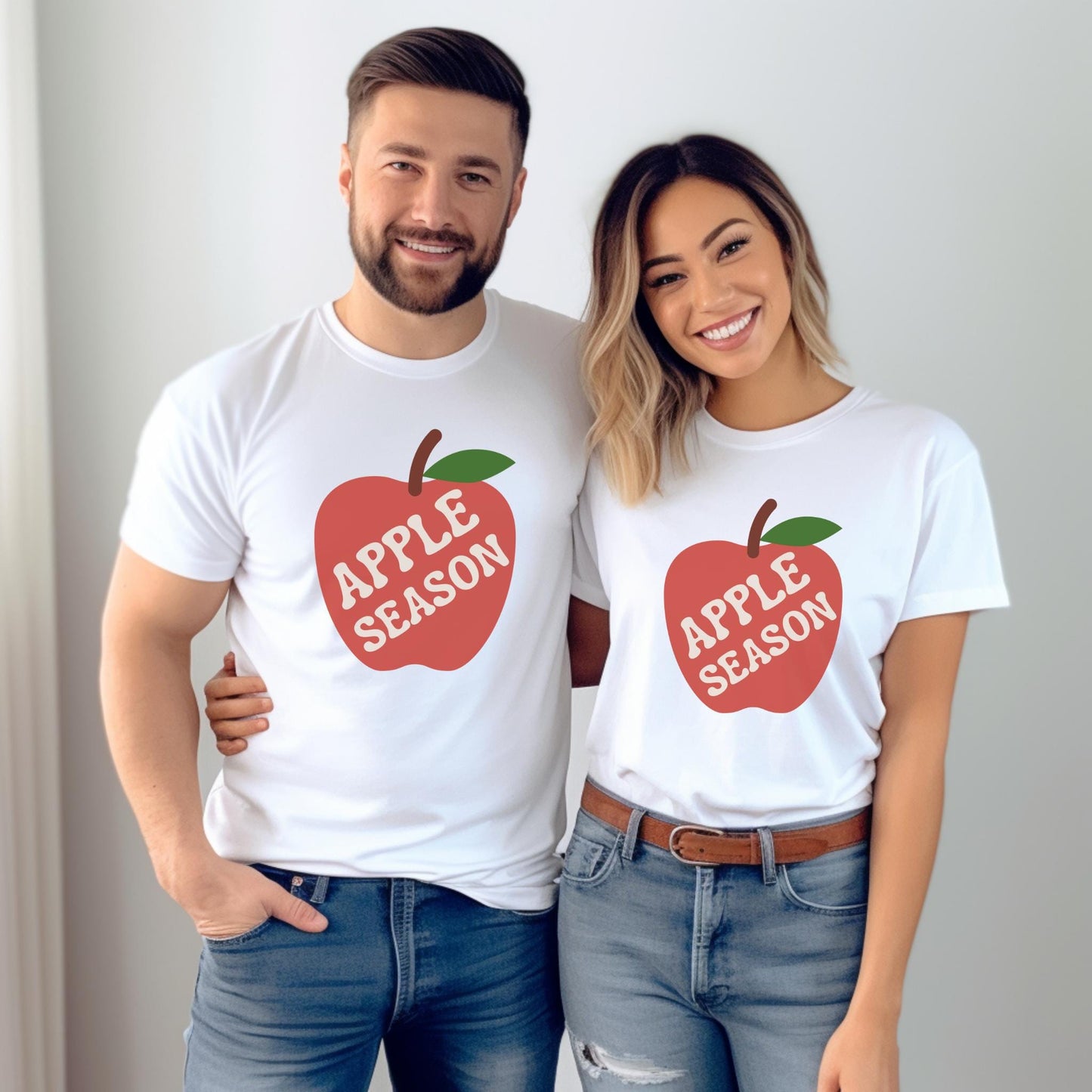 Apple Season Matching Family Shirts: Fall Apple Picking Outfit