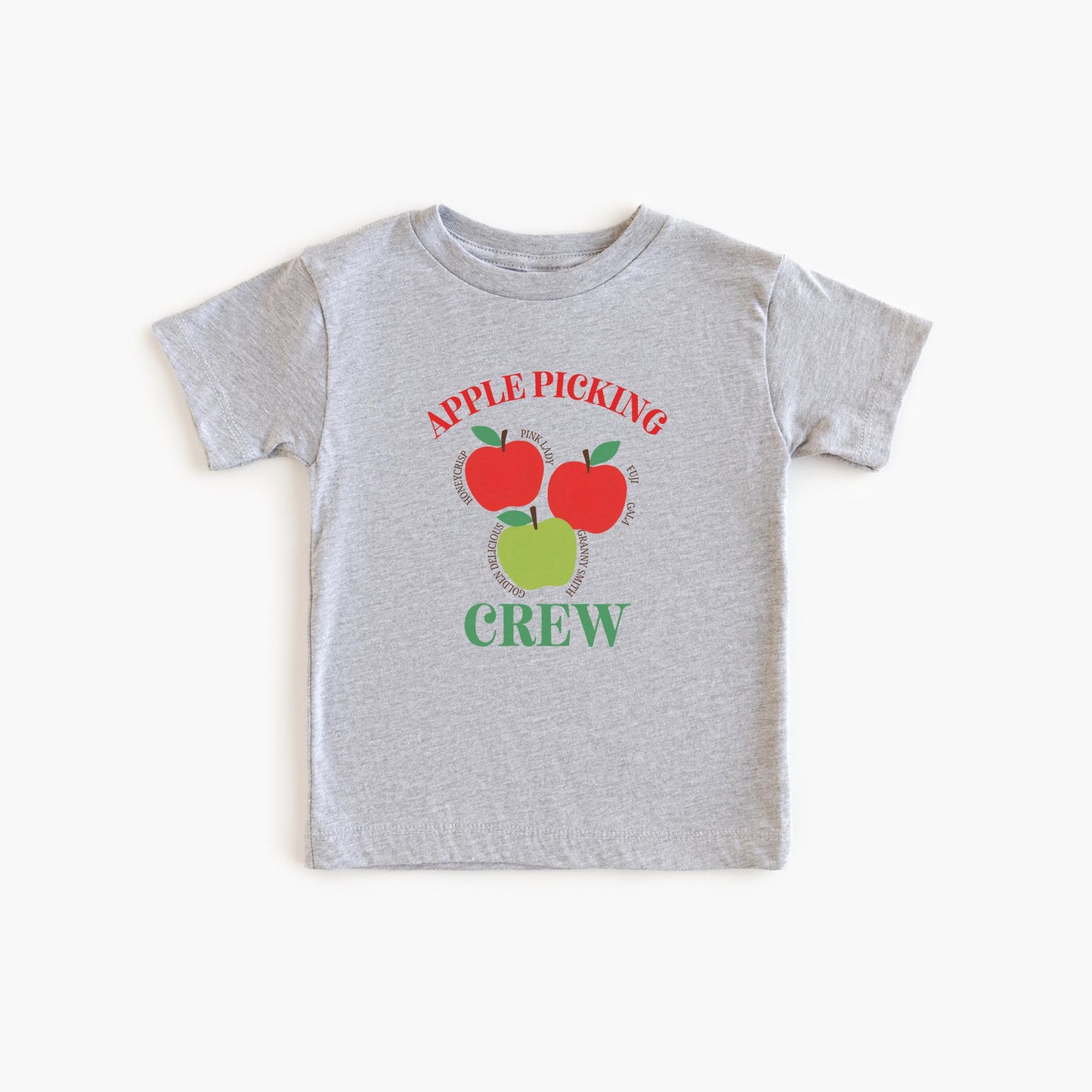 Fall Apple Picking Crew Matching Family Shirts: Apple Orchard Tee