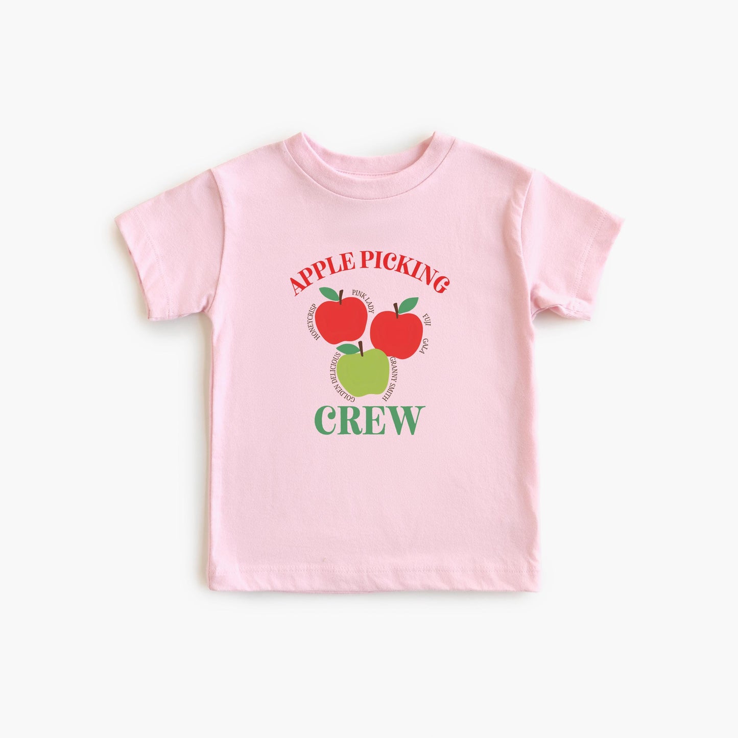 Fall Apple Picking Crew Matching Family Shirts: Apple Orchard Tee