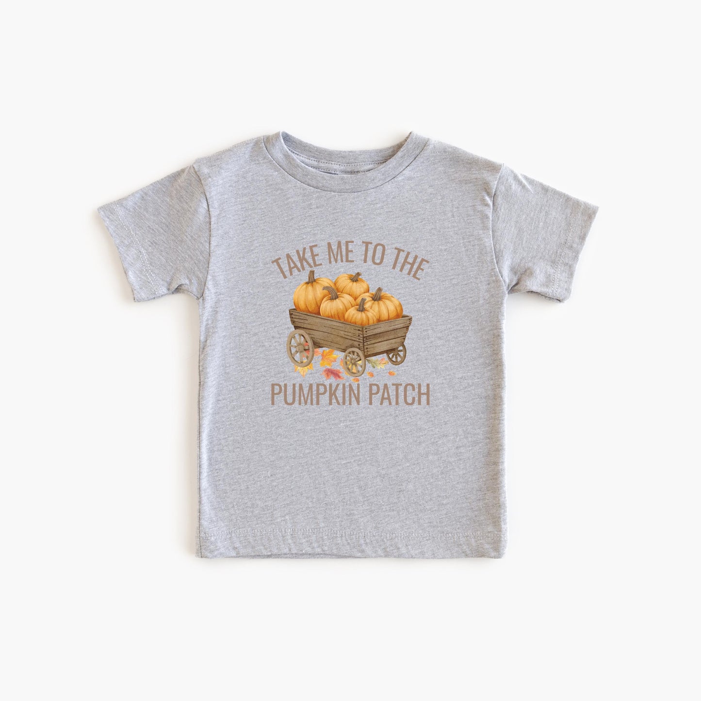 Fall Pumpkin Picking Matching Family Shirts: Take Me To The Pumpkin Patch Kids Tee