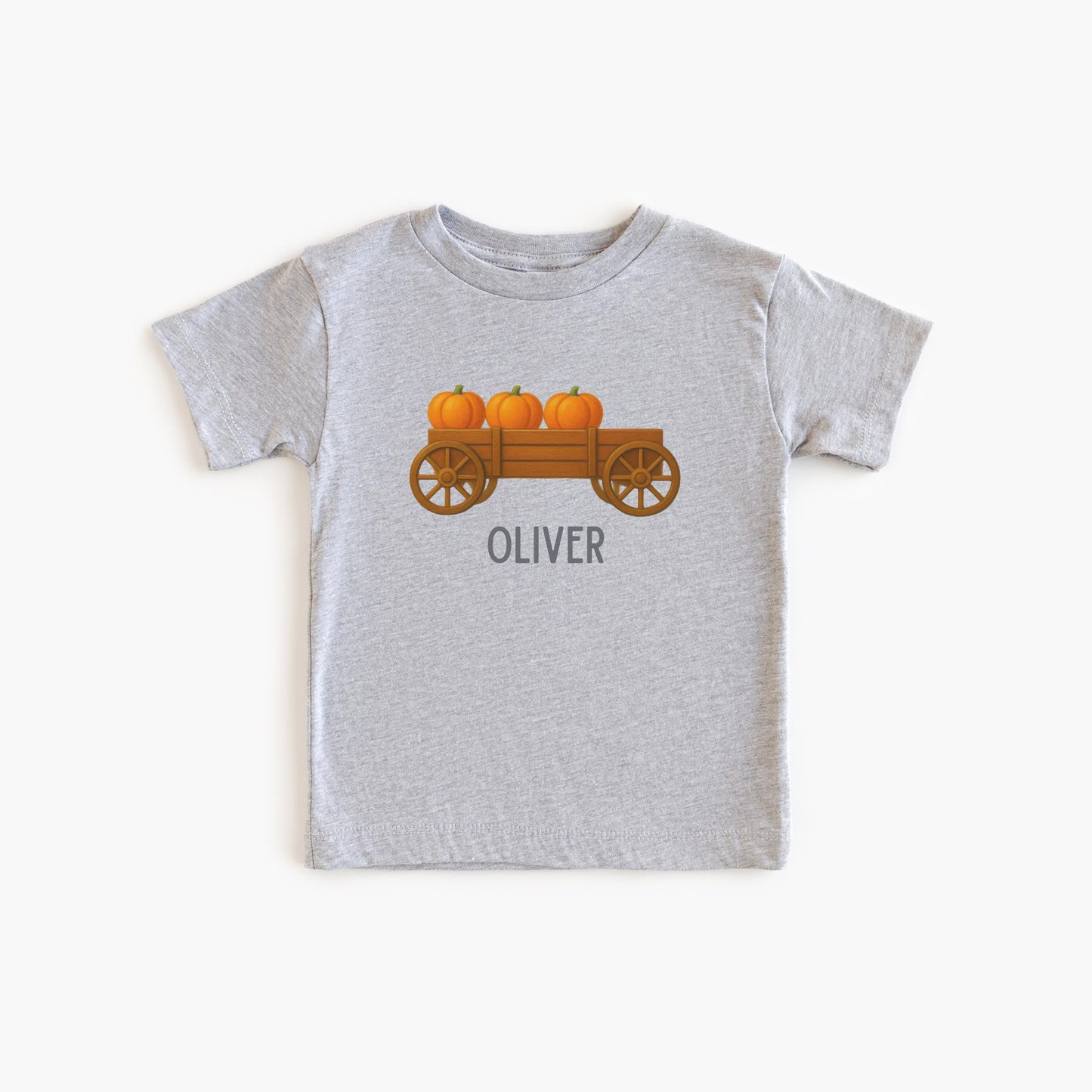 Personalized Boys Pumpkin Patch Shirt: Custom Fall Pumpkin Picking Halloween Tee