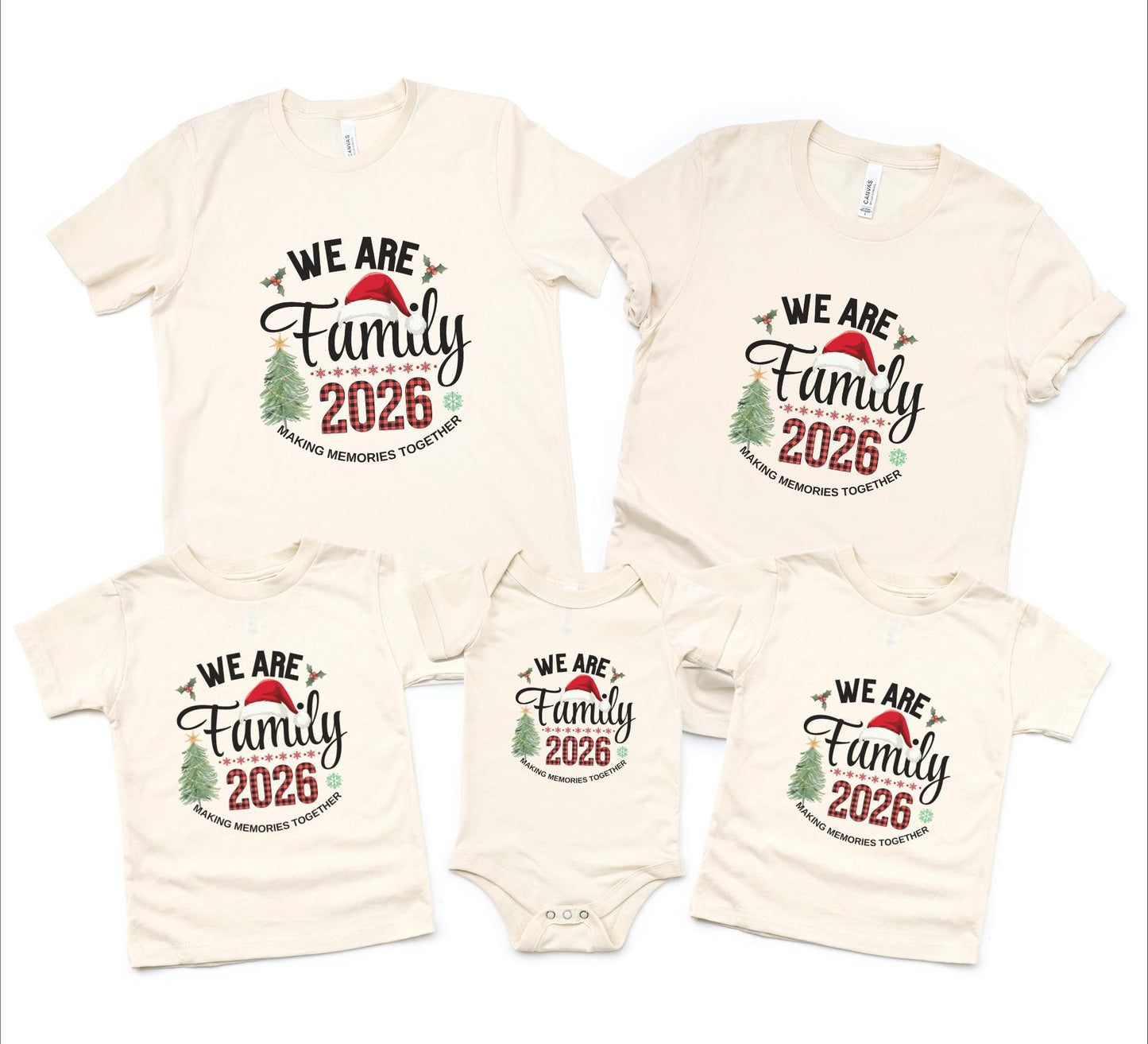 Family Christmas 2026 Making Memories Together Shirt: Holiday Party Tees