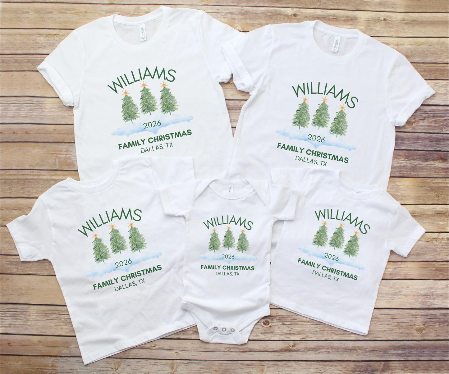 Personalized Family Christmas 2026 Shirt: Custom Holiday Party Tees