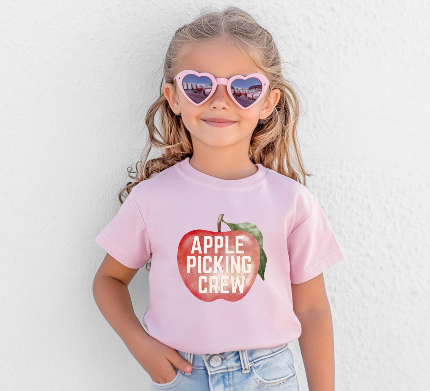 Fall Apple Picking Crew Matching Family Shirts: Apple Orchard Tee