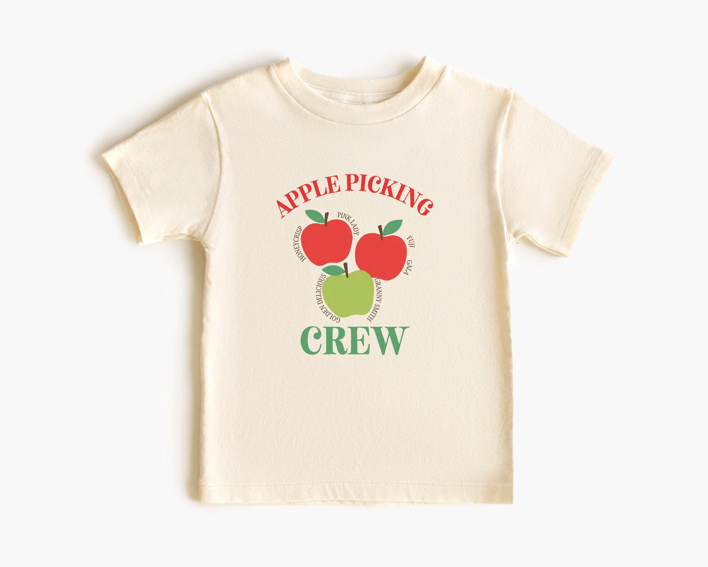 Fall Apple Picking Crew Matching Family Shirts: Apple Orchard Tee