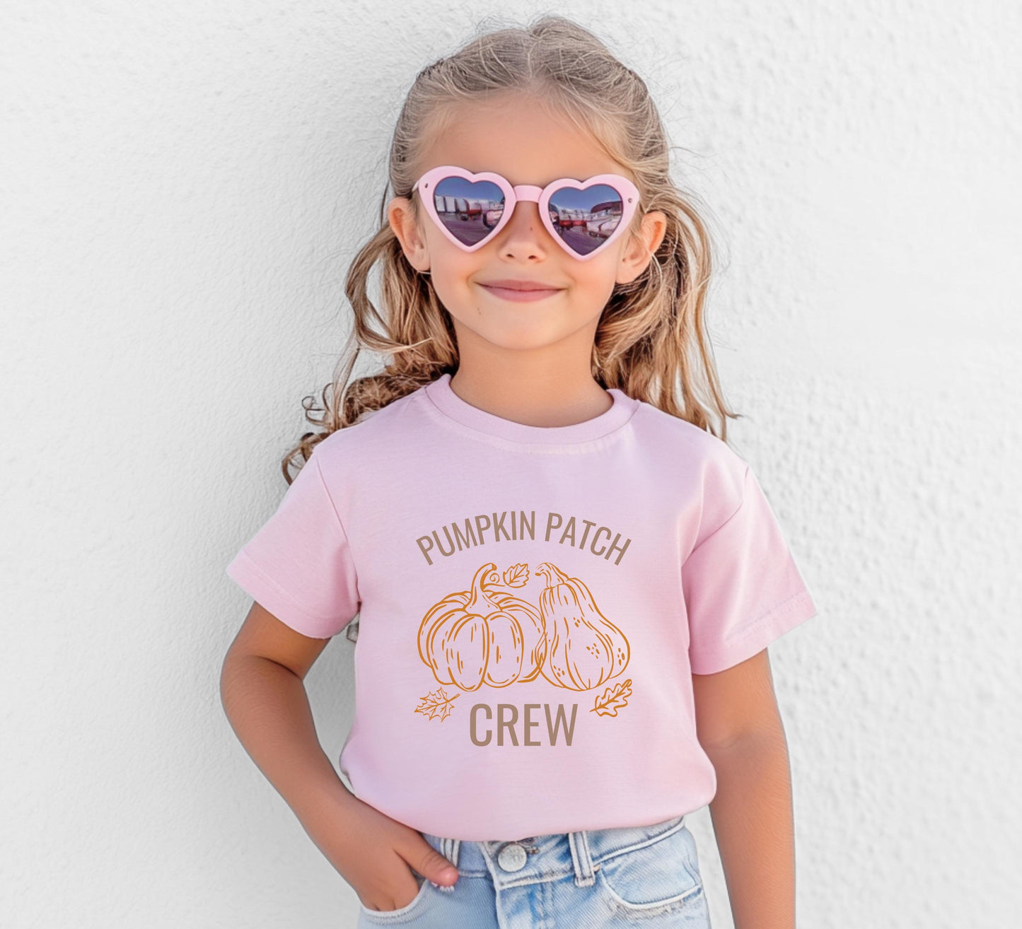 Pumpkin Patch Crew Matching Family Shirts: Fall Halloween Shirts for Kids