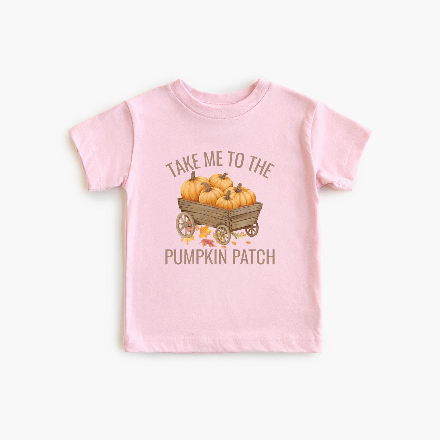Fall Pumpkin Picking Matching Family Shirts: Take Me To The Pumpkin Patch Kids Tee