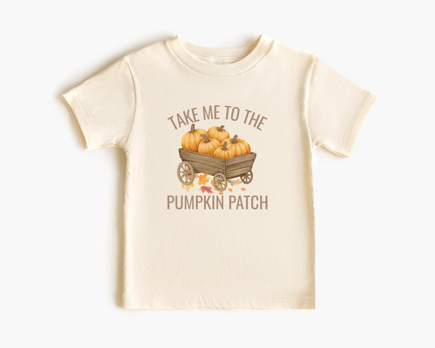 Fall Pumpkin Picking Matching Family Shirts: Take Me To The Pumpkin Patch Kids Tee